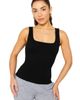 Fabletics Fabletics Women's Daily Rib Square Neck Tank - 1