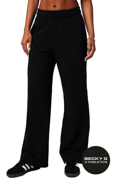 Fabletics Fabletics Women's Year Round Terry Wide Leg Sweatpant