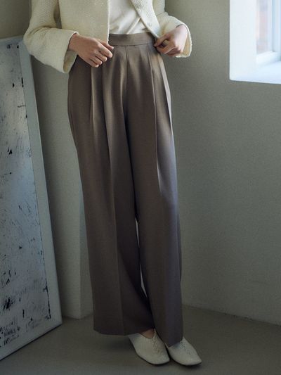 Fabricology Classic Wide Slacks_3 Colors