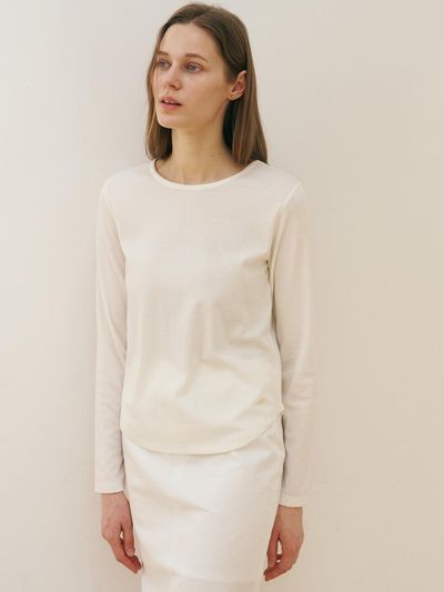 Fabricology Cutting Line Basic T-Shirts_3color