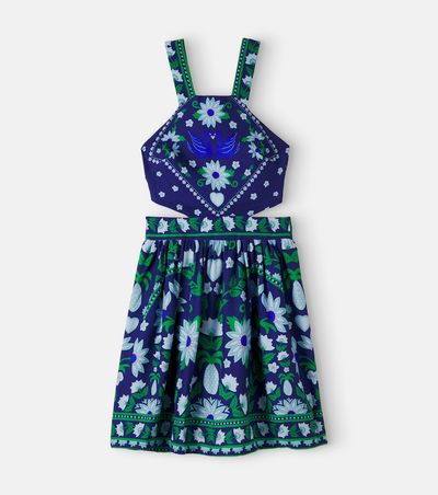 Fabula Fábula Floral halterneck dress