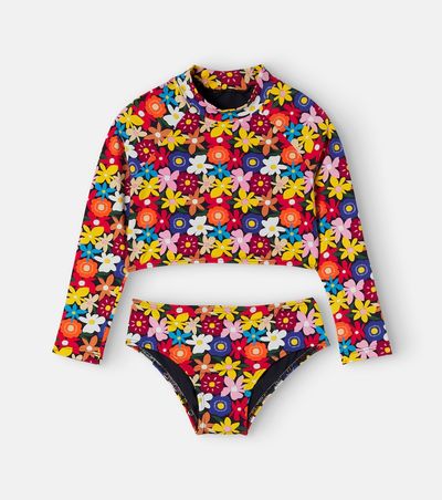 Fabula Fábula Floral rashguard bikini