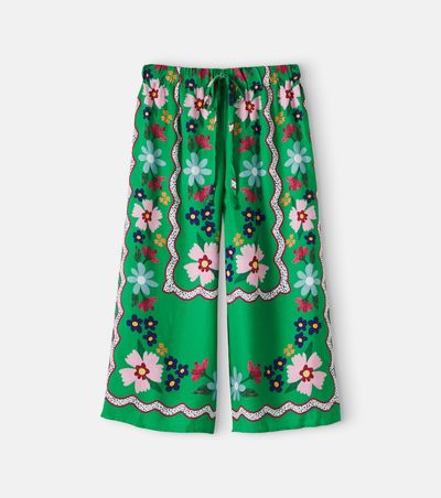 Fabula Fábula Floral wide-leg pants