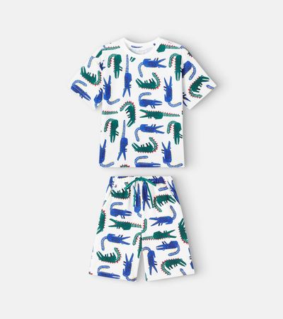Fabula Fábula Jacassauro T-shirt and shorts set