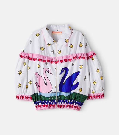 Fabula Fábula Printed cotton blouson jacket