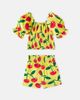 Fabula Fábula Printed cotton top and shorts - 4