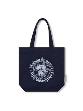 FABULOUS ARCHIVE denim vintage washing leis eco bag indigo (FCE5BG0