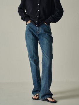 FACADE PATTERN Bootcut Denim - Vintage Washing