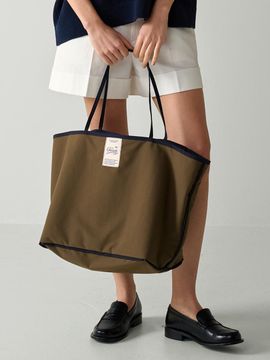 FACADE PATTERN Breeze Shopper Bag_Forest