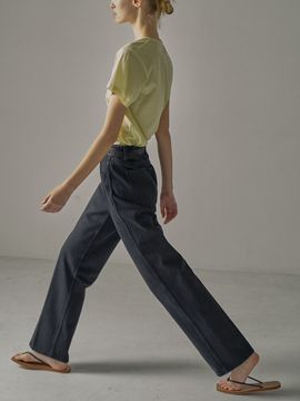 FACADE PATTERN Classic Denim Pants (Vintage Black)