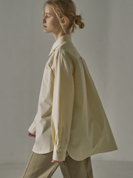 FACADE PATTERN Overfit Poplin Shirt