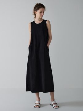 FACADE PATTERN Relax Summer Dress_Black