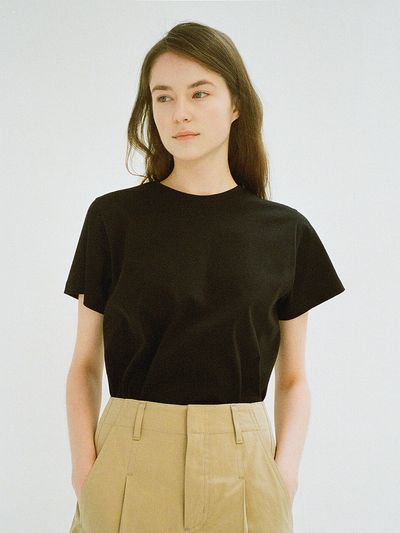 FACADE PATTERN Silket Double Cotton T-shirt