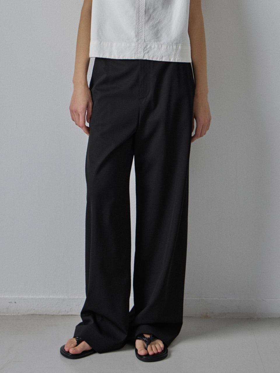 FACADE PATTERN Summer Relax Pants [black]