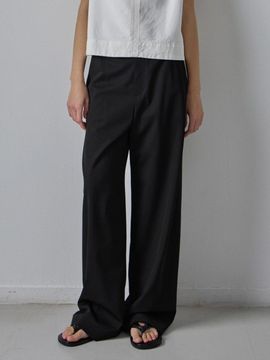 FACADE PATTERN Summer Relax Pants [black]