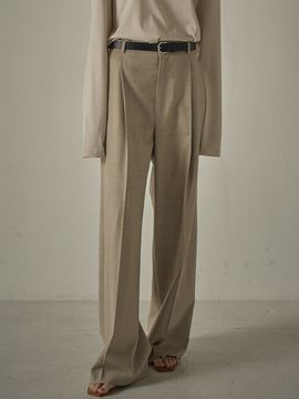 FACADE PATTERN Timeless Wool Pants