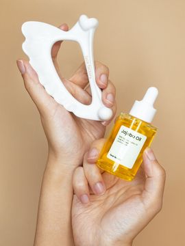 FACE FACTORY Angel Massager and Jojoba Oil Set