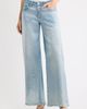 Fade Out Loud Fade Out Loud Bar Studded Low Rise Wide Leg Jeans - 1