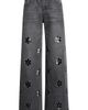 Fade Out Loud Fade Out Loud Bohdi Floral Cutout Straight Leg Jeans - 5