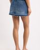 Fade Out Loud Fade Out Loud Button Front Denim Miniskirt - 2