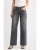 Fade Out Loud Fade Out Loud Forward Seam Low Rise Relaxed Straight Jeans - 1