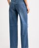 Fade Out Loud Fade Out Loud Low Rise Forward Seam Relaxed Straight Leg Ripped Jeans - 2