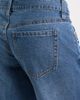 Fade Out Loud Fade Out Loud Low Rise Forward Seam Relaxed Straight Leg Ripped Jeans - 4