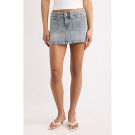 Fade Out Loud Fade Out Loud Miniskirt with Front Pockets