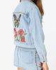Fade Out Loud Fade Out Loud Nina Studded Denim Trucker Jacket - 2
