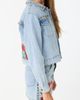 Fade Out Loud Fade Out Loud Nina Studded Denim Trucker Jacket - 3