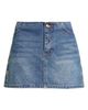 Fade Out Loud Fade Out Loud Ninfa Grommet Embellished Denim Miniskirt - 5