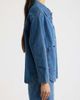 Fade Out Loud Fade Out Loud Patch Pocket Denim Shacket - 3