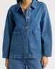 Fade Out Loud Fade Out Loud Patch Pocket Denim Shacket - 4