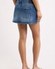 Fade Out Loud Fade Out Loud Pleated Denim Miniskirt - 2