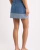 Fade Out Loud Fade Out Loud Stripe Jacquard Utility Cuffed Miniskirt - 2