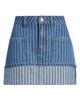 Fade Out Loud Fade Out Loud Stripe Jacquard Utility Cuffed Miniskirt - 5