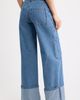 Fade Out Loud Fade Out Loud Striped Jacquard Wide Leg Cargo Jeans - 2