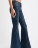 Fade Out Loud Fade Out Loud Twisted Seam Low Rise Bell Bottom Jeans - 3