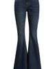 Fade Out Loud Fade Out Loud Twisted Seam Low Rise Bell Bottom Jeans - 5