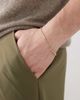 FADED FUTURE Faded Future classic thin chain bracelet in gold - 1