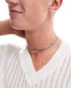 FADED FUTURE Faded Future two tone antique chain necklace in silver - 2