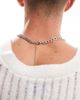 FADED FUTURE Faded Future two tone antique chain necklace in silver - 4