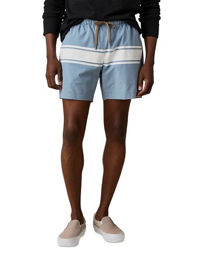 Faherty Faherty All Day Classic Fit 6 Bold Stripe Swim Trunks
