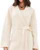 Faherty Faherty Apres Alpaca Wrap Cardigan Cream - 1
