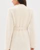 Faherty Faherty Apres Alpaca Wrap Cardigan Cream - 3