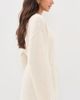 Faherty Faherty Apres Alpaca Wrap Cardigan Cream - 4