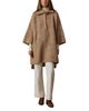 Faherty Faherty Apres Cotton & Alpaca Poncho Sweater - 2