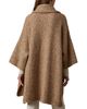Faherty Faherty Apres Cotton & Alpaca Poncho Sweater - 3