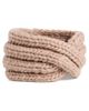 Faherty Faherty Chunky Hand Knit Wool Headband Cuban Sand One - 1