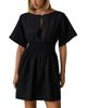 Faherty Faherty Coastal Poplin Elia Mini Smocked Dress - 1
